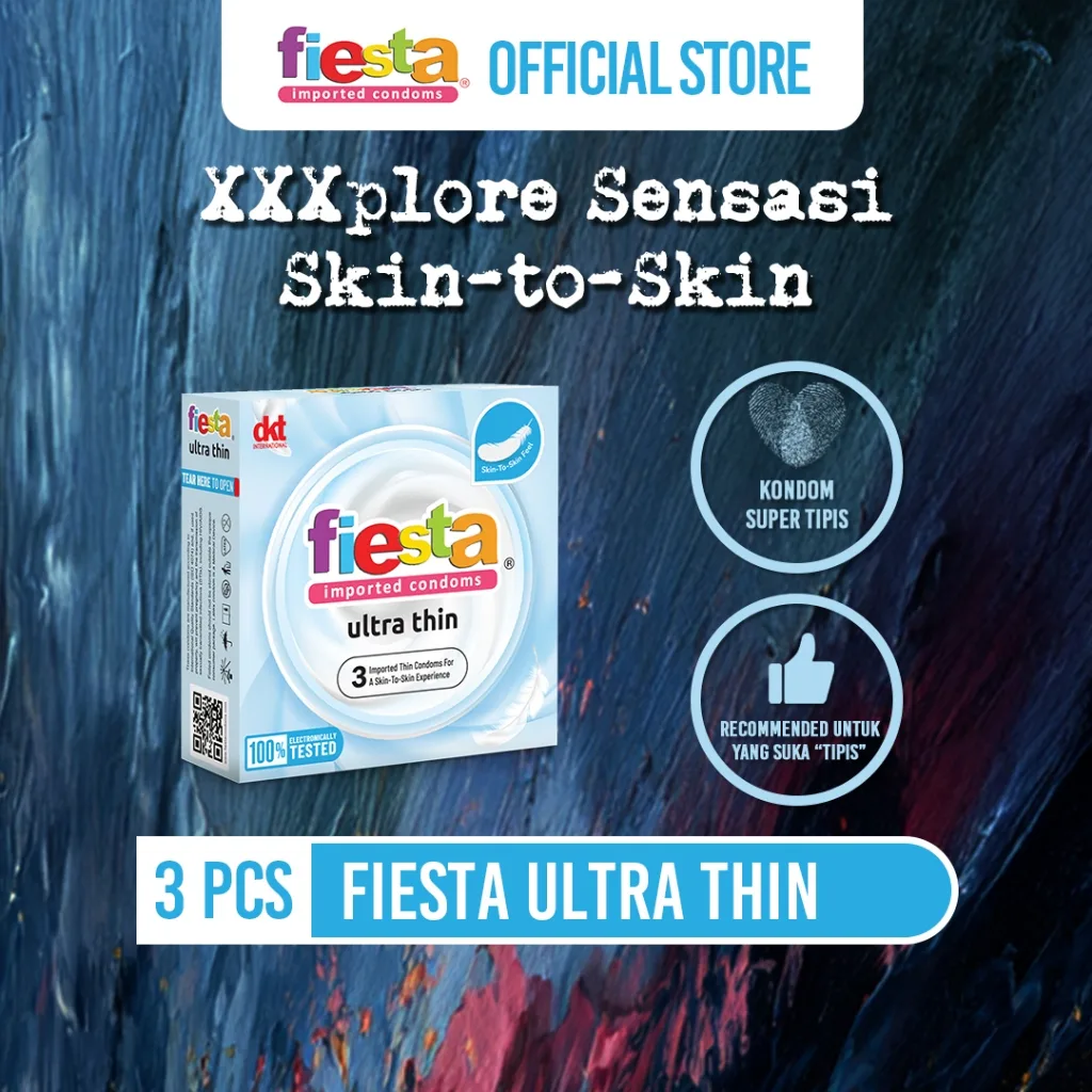 Fiesta Kondom Ultra Thin - 3 Pcs