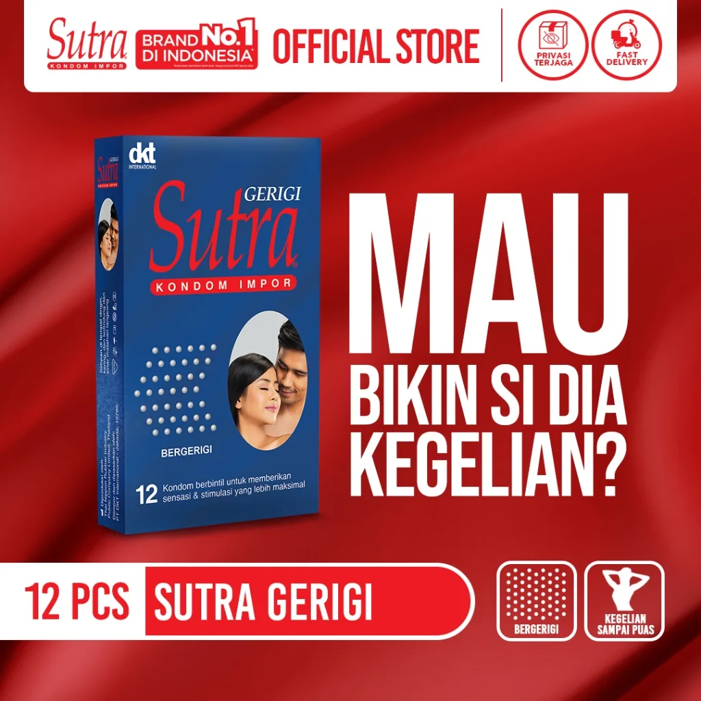 Sutra Kondom Gerigi - 12 Pcs