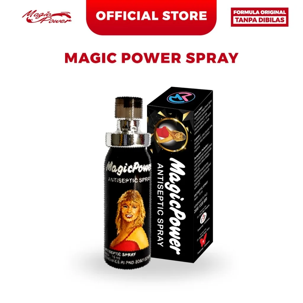 Magic Power Antiseptic Spray Khusus Pria - 15 mL