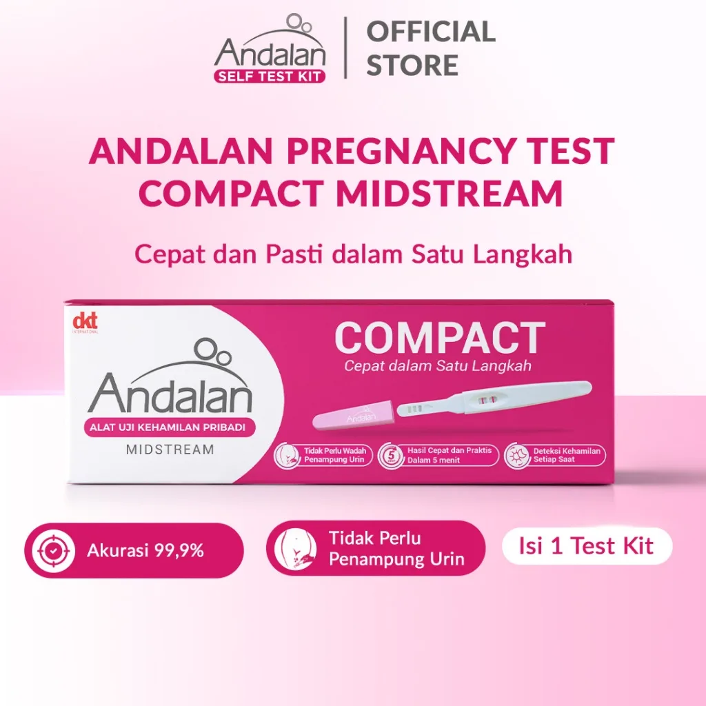 Andalan Pregnancy Test Midstream - 1 Pcs