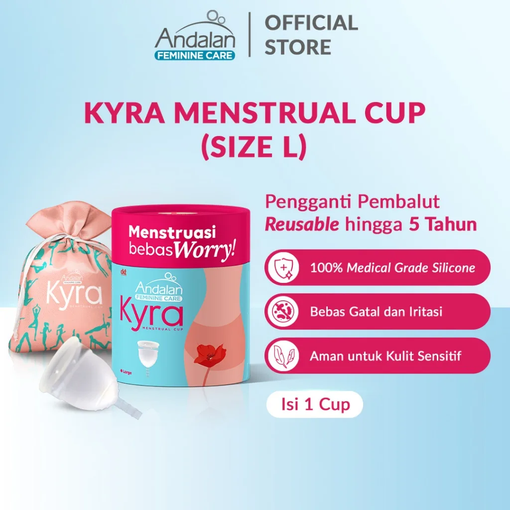 Andalan Kyra Menstrual Cup Size L