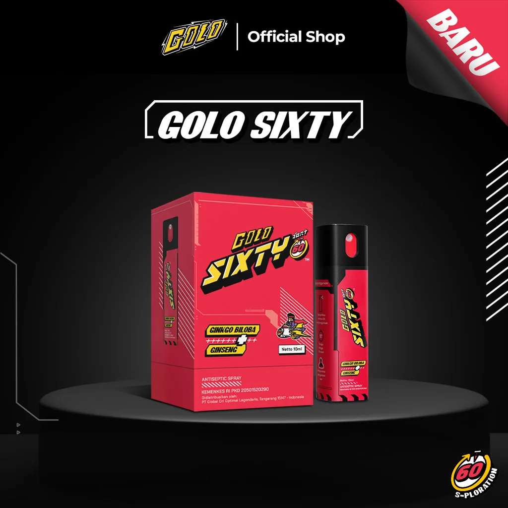 Golo Sixty Spray Cocoa - 10 mL