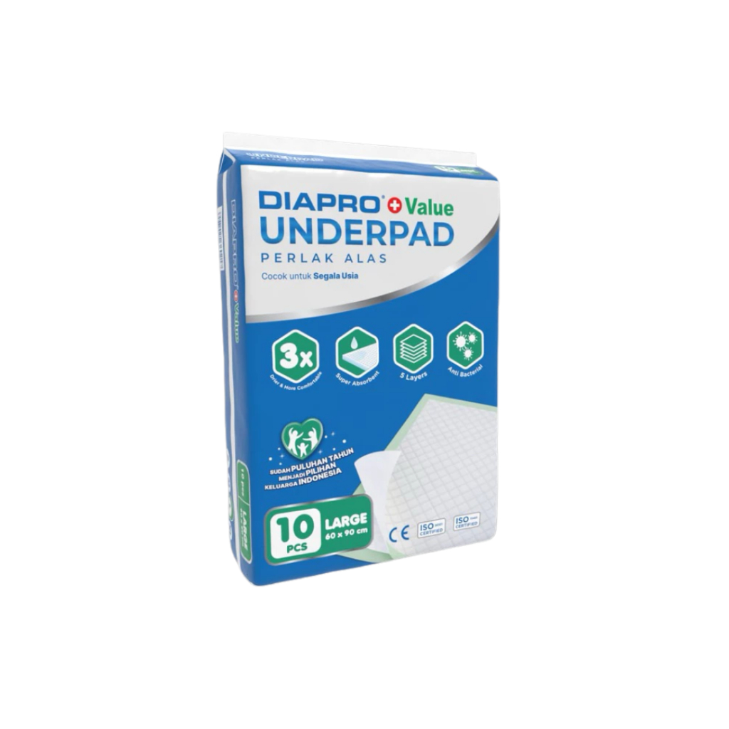Diapro Value Underpad 60x90 cm - 10 Pcs