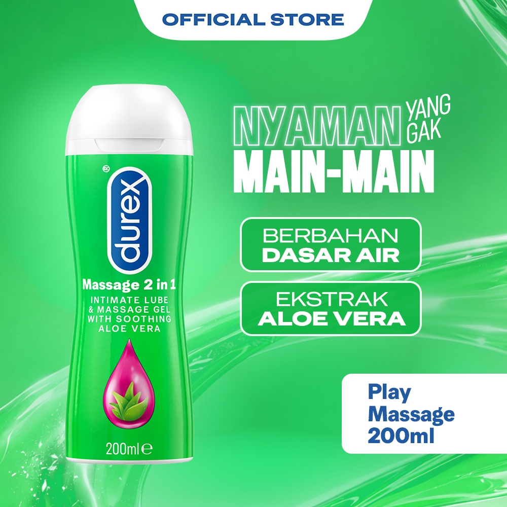 Durex Play Massage 2 in 1 Bottle Lubricant - 200 mL