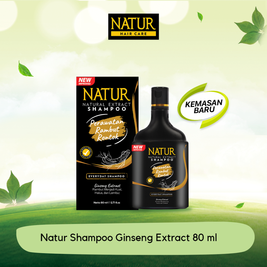 Natur Extract Shampoo Ginseng - 80 mL
