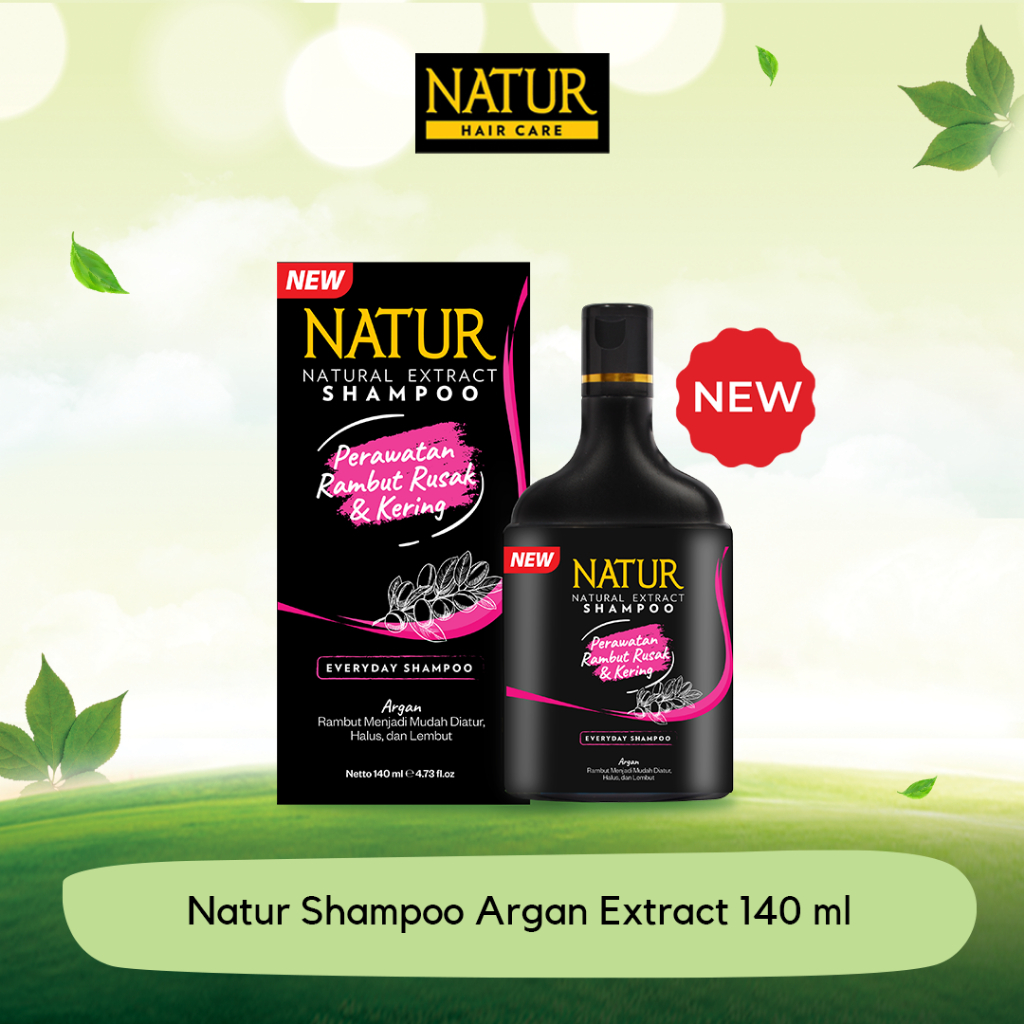 Natur Extract Shampoo Argan Oil - 140 mL