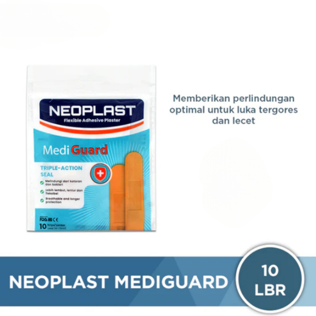 NEOPLAST Flexible Adhesive Plaster Medi Guard - 10 Pcs