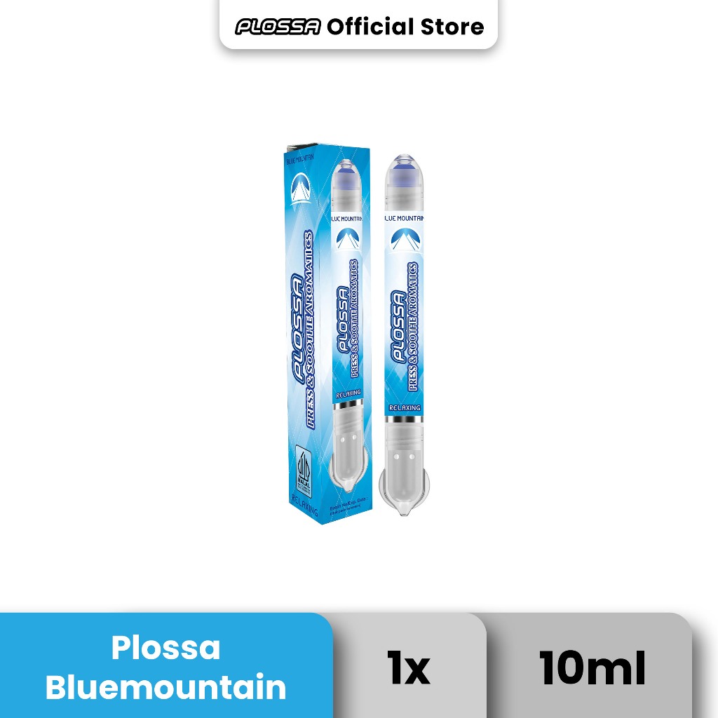 Plossa Minyak Angin 2in1 Aroma Blue Mountain - 10 mL