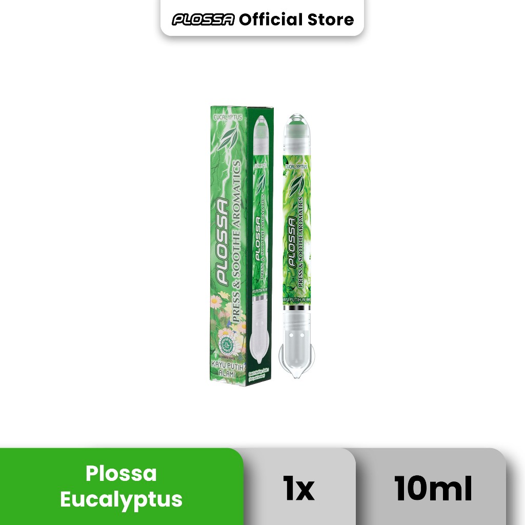 Plossa Minyak Angin 2in1 Aroma Eucalyptus - 10 mL