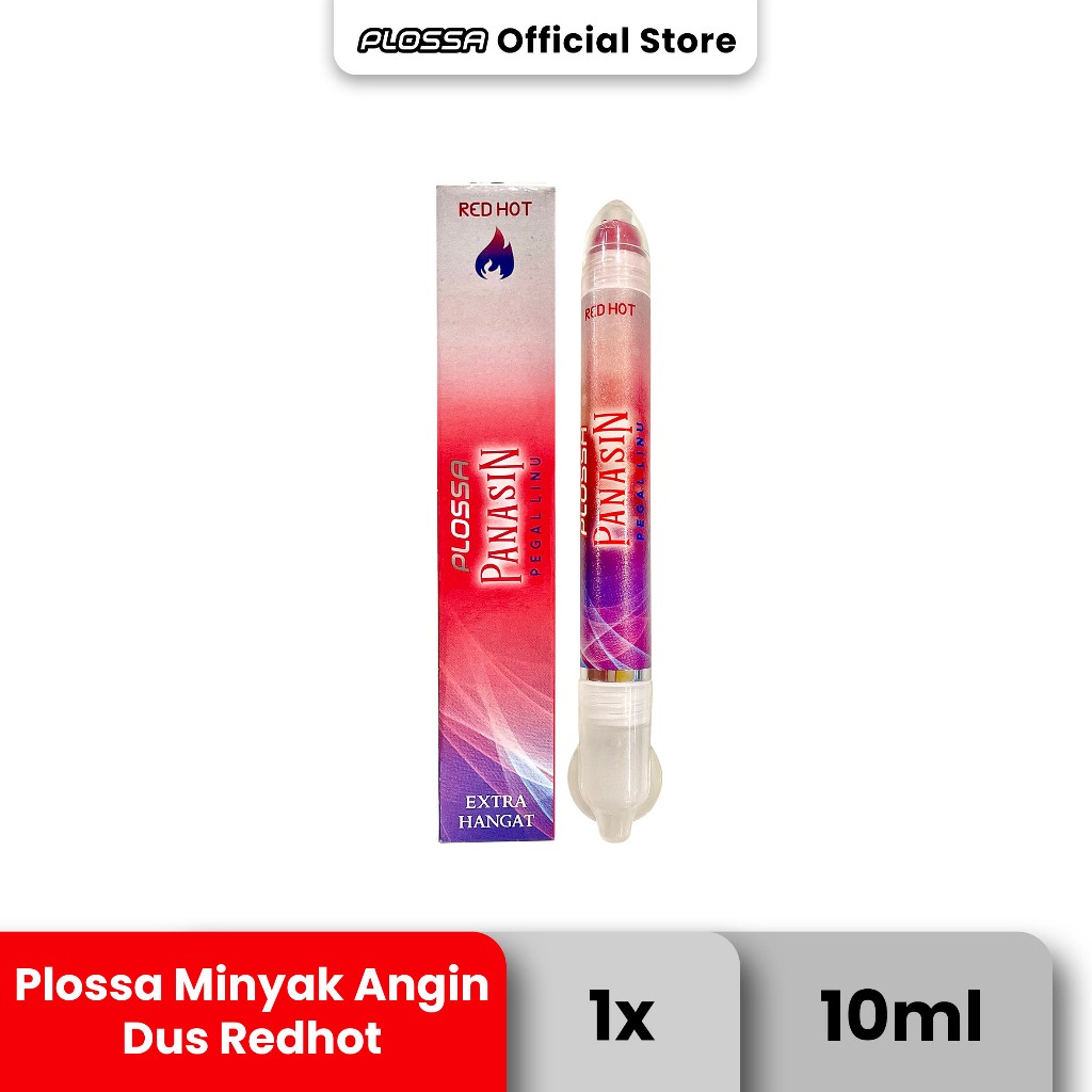 Plossa Minyak Angin 2in1 Aroma Red Hot - 10 mL
