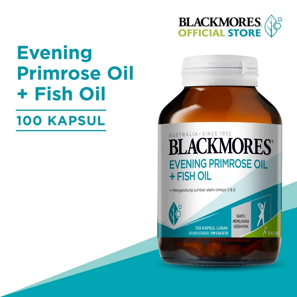 Blackmores Evening Primrose Oil + Fish Oil - 100 Kapsul