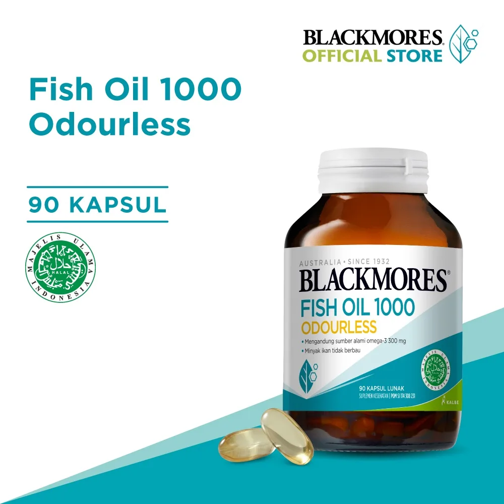 Blackmores Fish Oil 1000 - 90 Kapsul