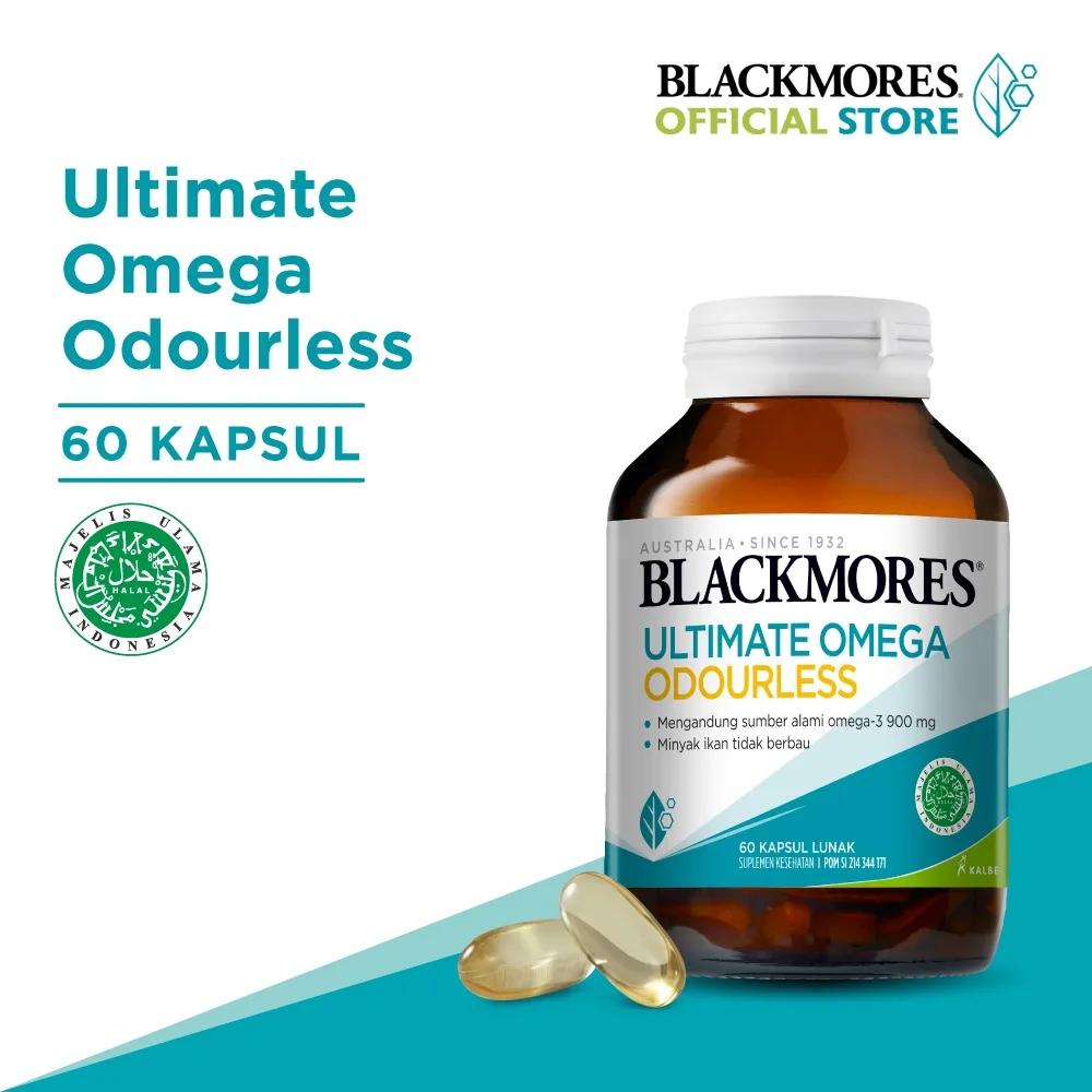 Blackmores Ultimate Omega Odourless - 60 Kapsul