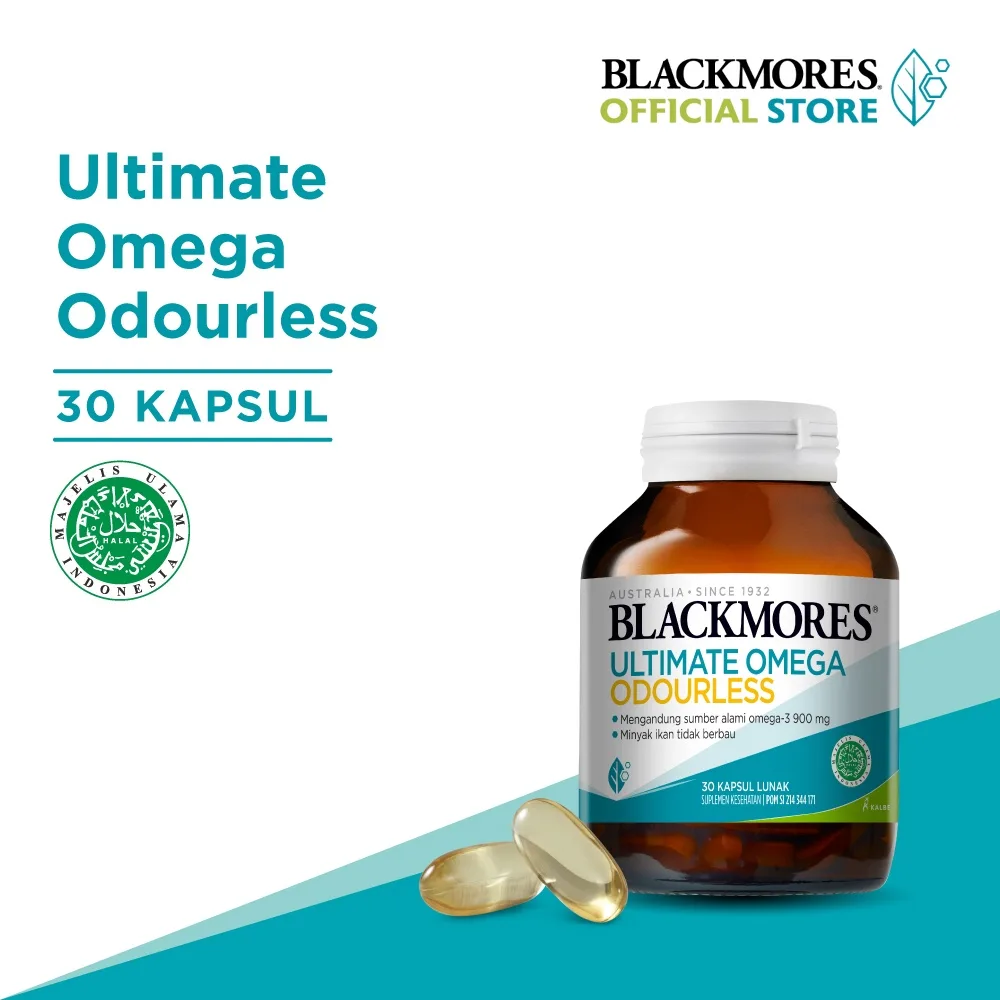 Blackmores Ultimate Omega Odourless - 30 Kapsul