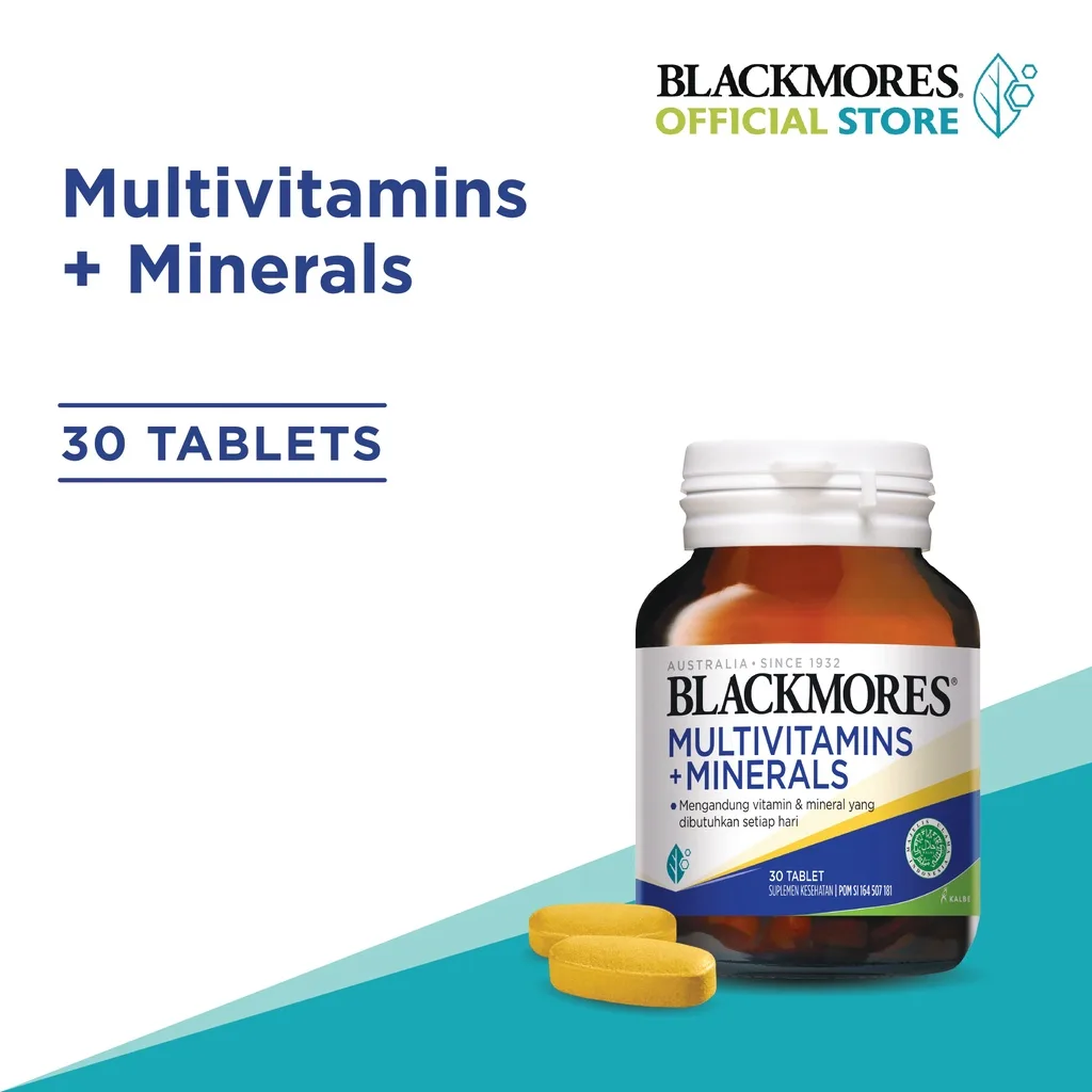 Blackmores Multivitamins + Minerals - 30 Tablet