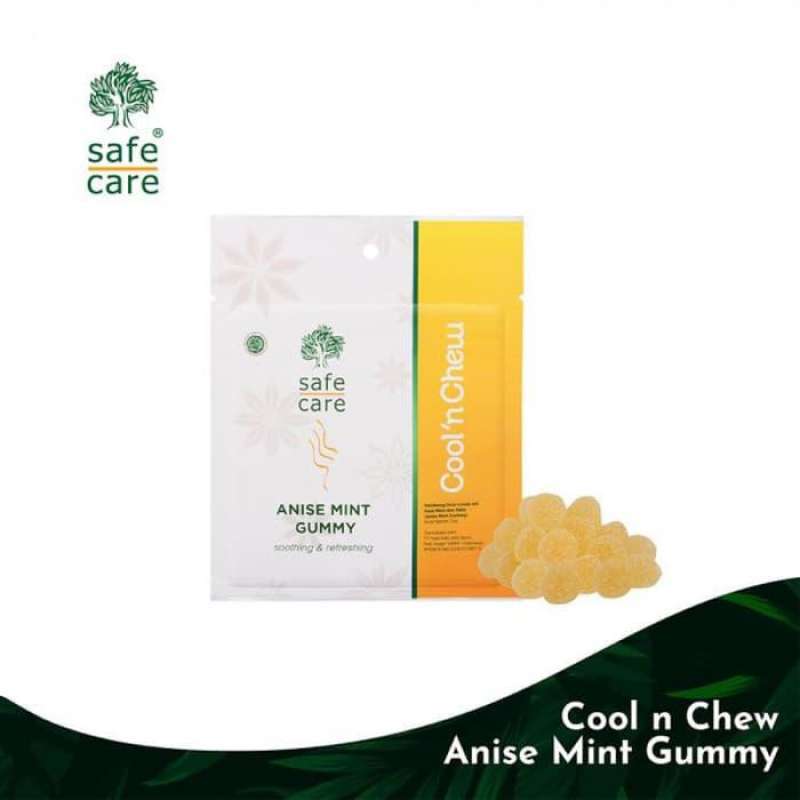 Safe Care Anise Mint Gummy - 25 gr (Permen Jelly)