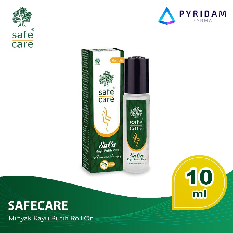 Safe Care Euca Minyak Angin Aromatherapy Kayu Putih - 10 mL