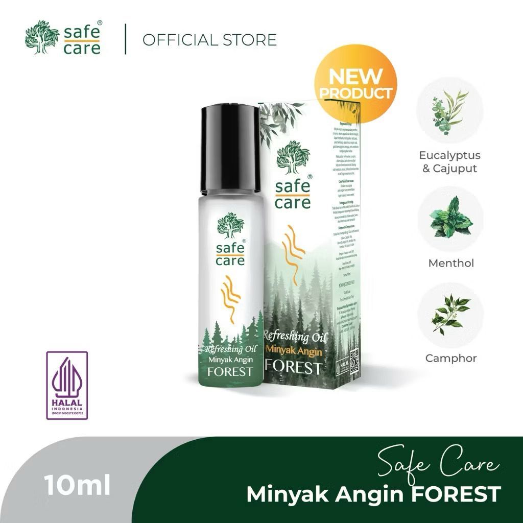 Safe Care Minyak Angin Forest Roll On - 10 mL