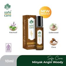 SAFE CARE Minyak Angin Woody Roll On - 10 mL