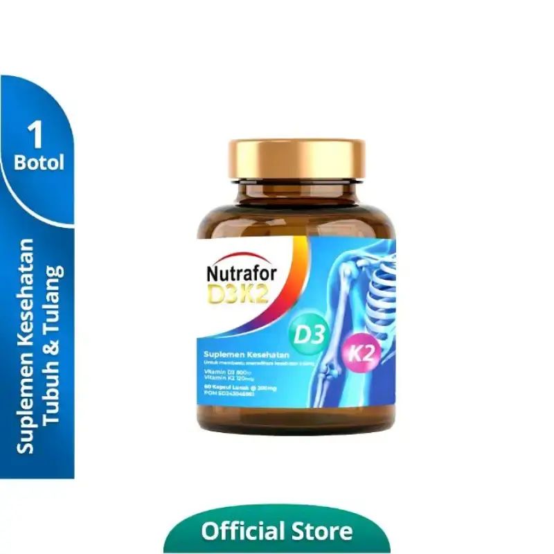 Nutrafor D3K2 - 60 Kapsul
