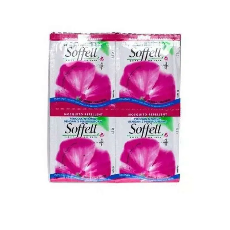 Soffell Sachet Bunga Geranium 5.5 gr - 24 Pcs