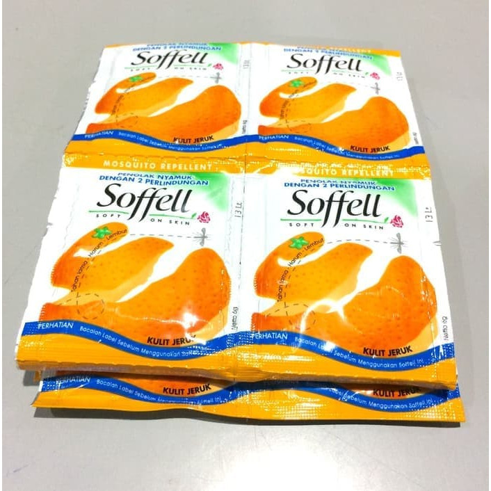 SoSoffell Sachet Kulit Jeruk 5.5 gr - 24 Pcs