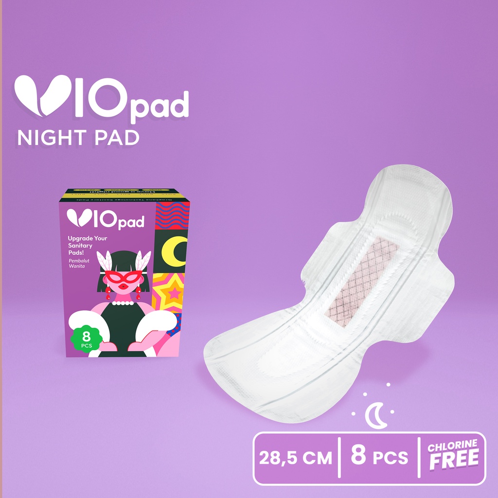 Vio Pad Night Pad 28,5 cm - 8 Pcs