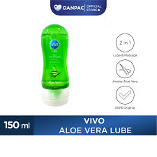 Vivo Lubricant 2 in 1 Massage Aloe Vera - 150 mL