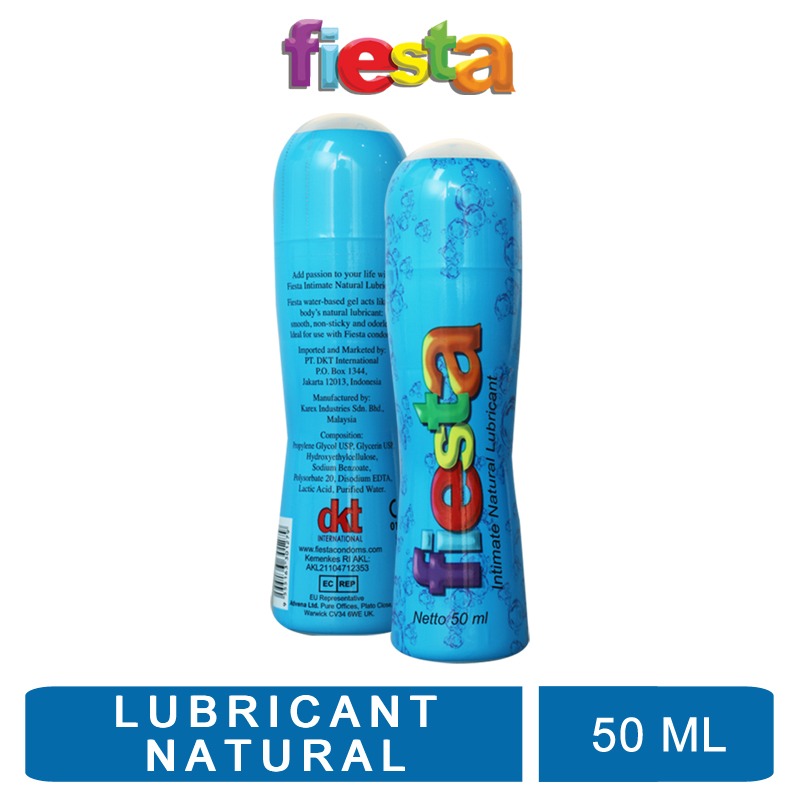 Fiesta Intimate Lube Natural Pump - 50 mL