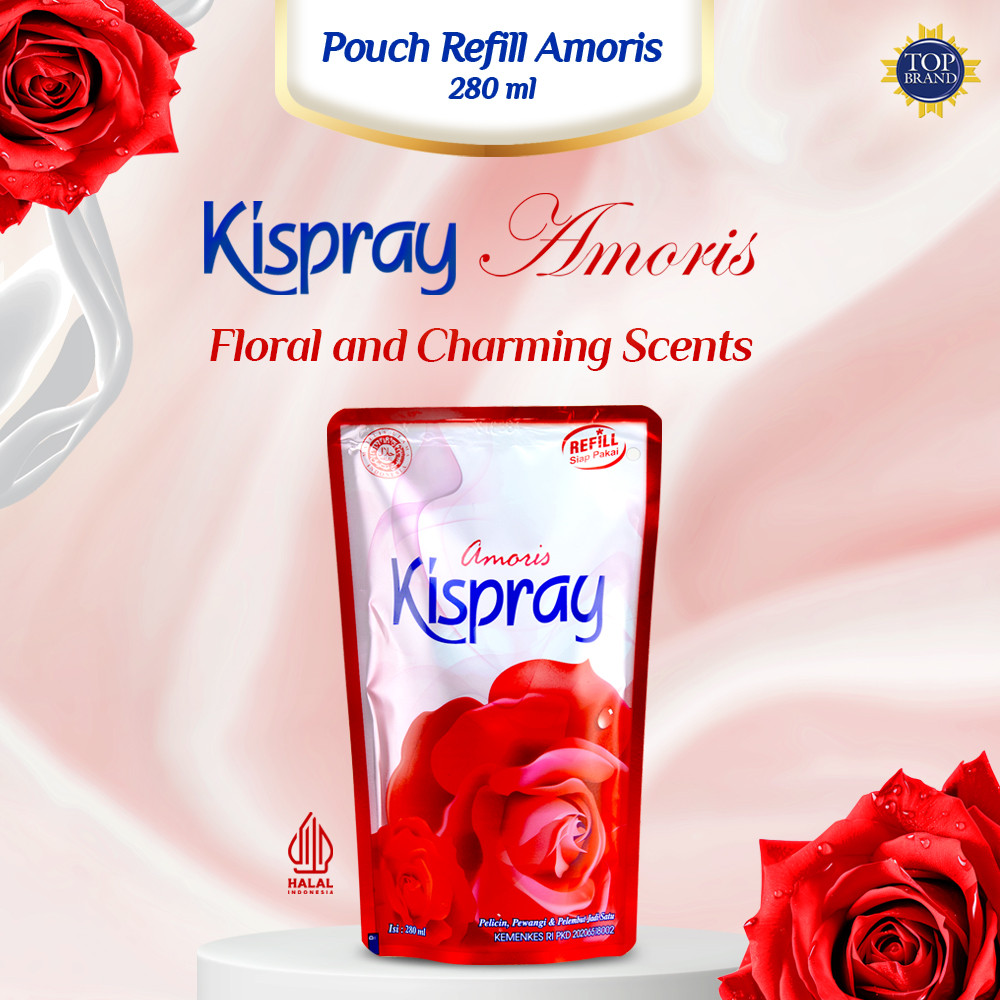 Kispray Pouch Refill Amoris - 280 mL