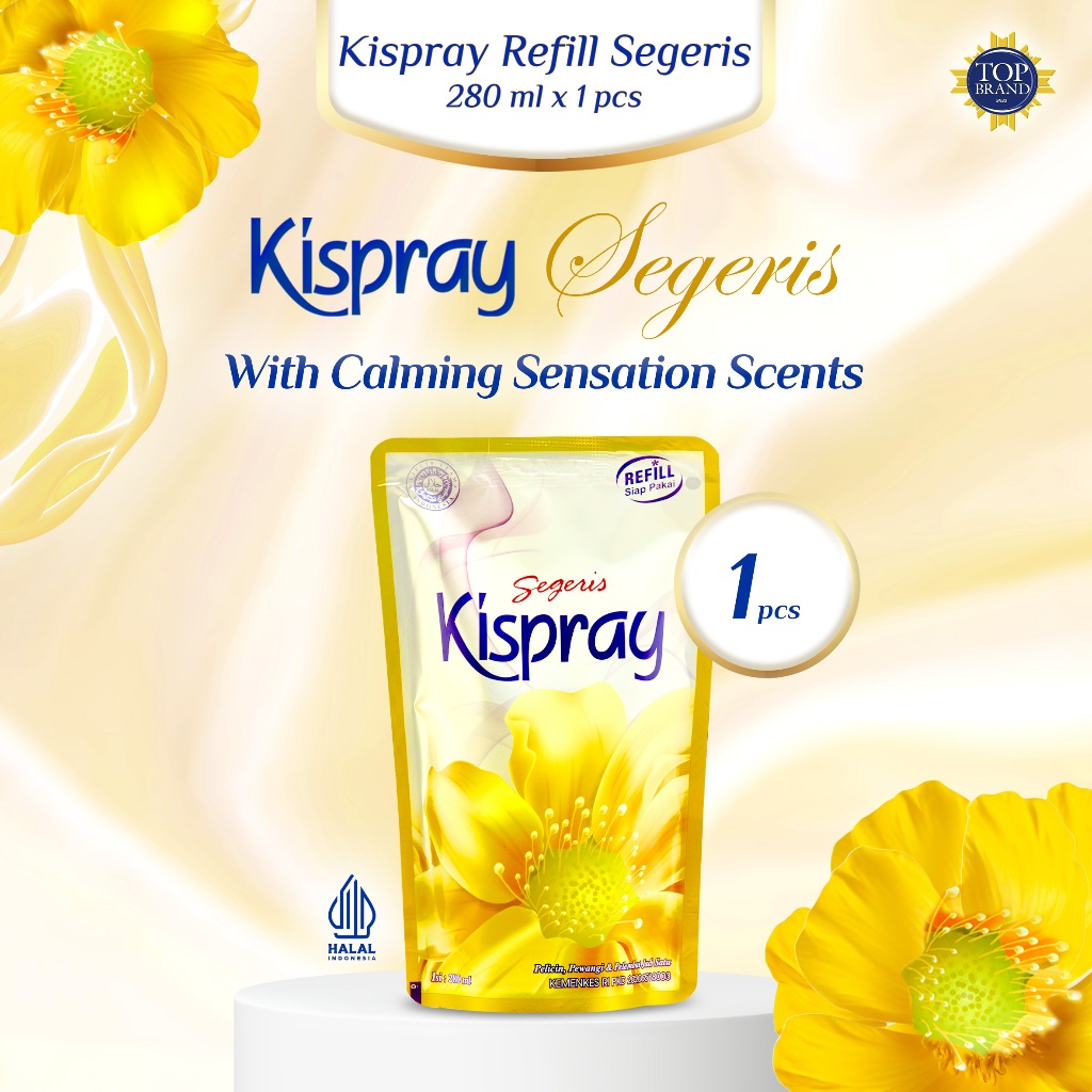 Kisprey Pouch Refill Segeris - 280 mL