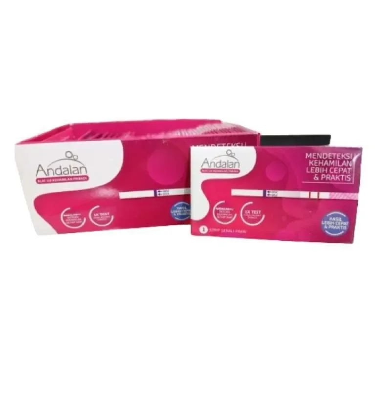 Andalan Pregnancy Test Strip Box - 50 Pcs
