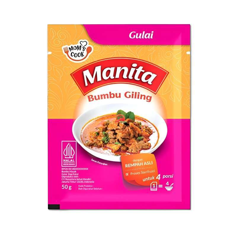 Manita Gulai - 50 gr