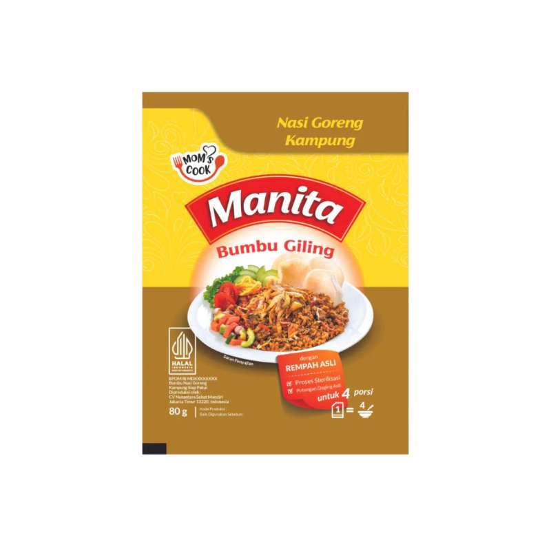 Manita Nasi Goreng Kampung - 80 gr