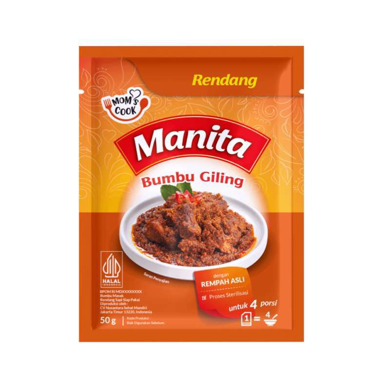 Manita Rendang - 50 gr