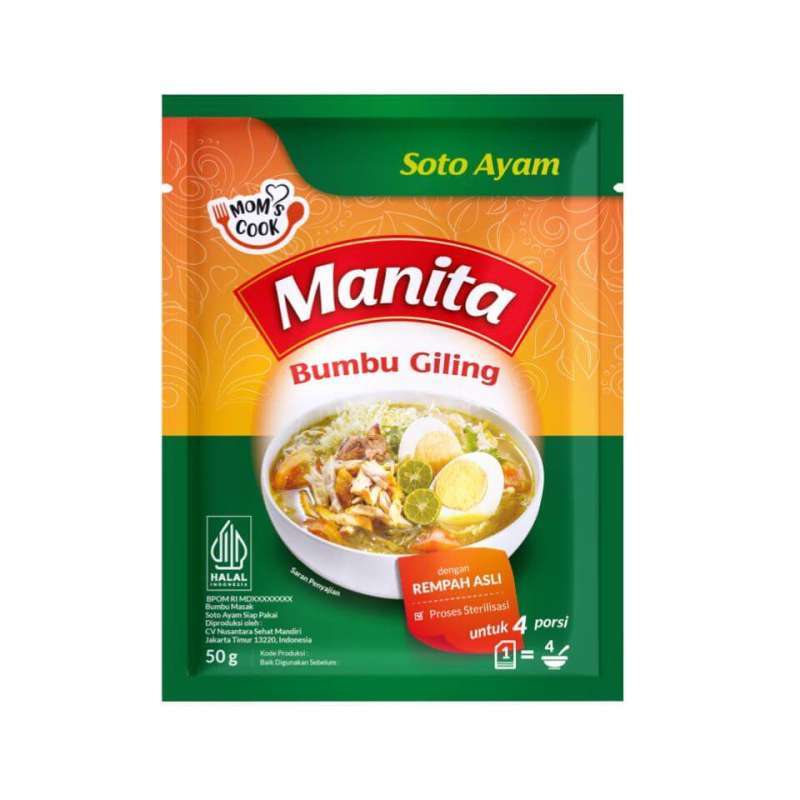 Manita Soto Ayam - 50 gr