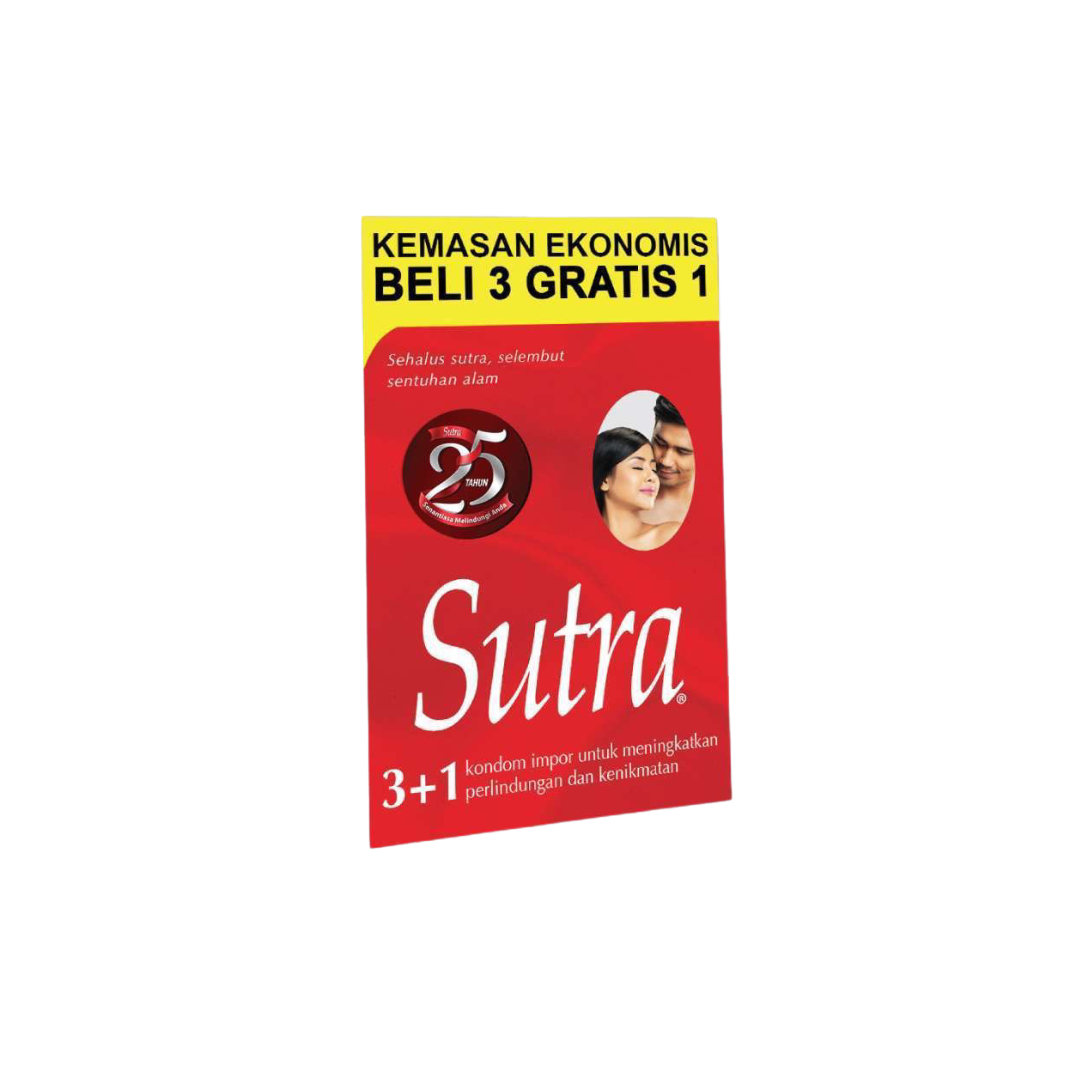 Sutra Kondom Classic - 3+1 Pcs