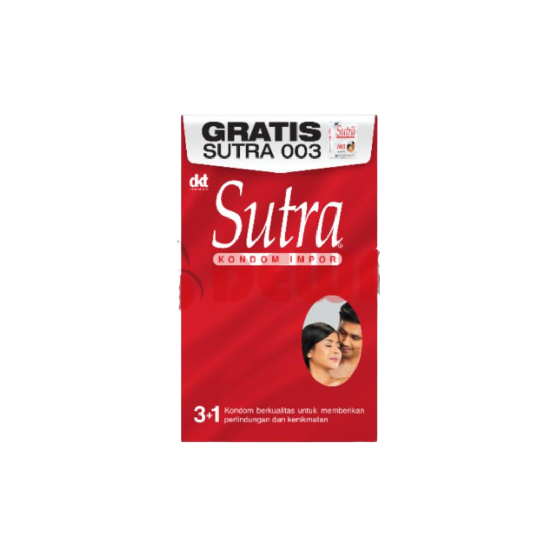 Sutra Kondom Classic 3 Pcs + Sutra Kondom 003 - 1 Pcs
