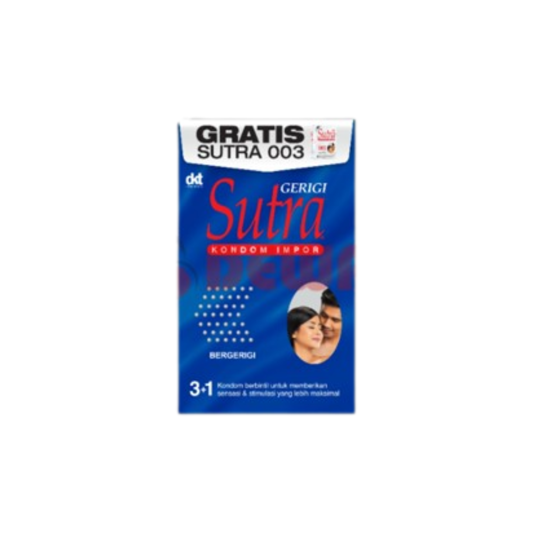 Sutra Kondom Gerigi - 3 Pcs + Sutra Kondom 003 - 1 Pcs