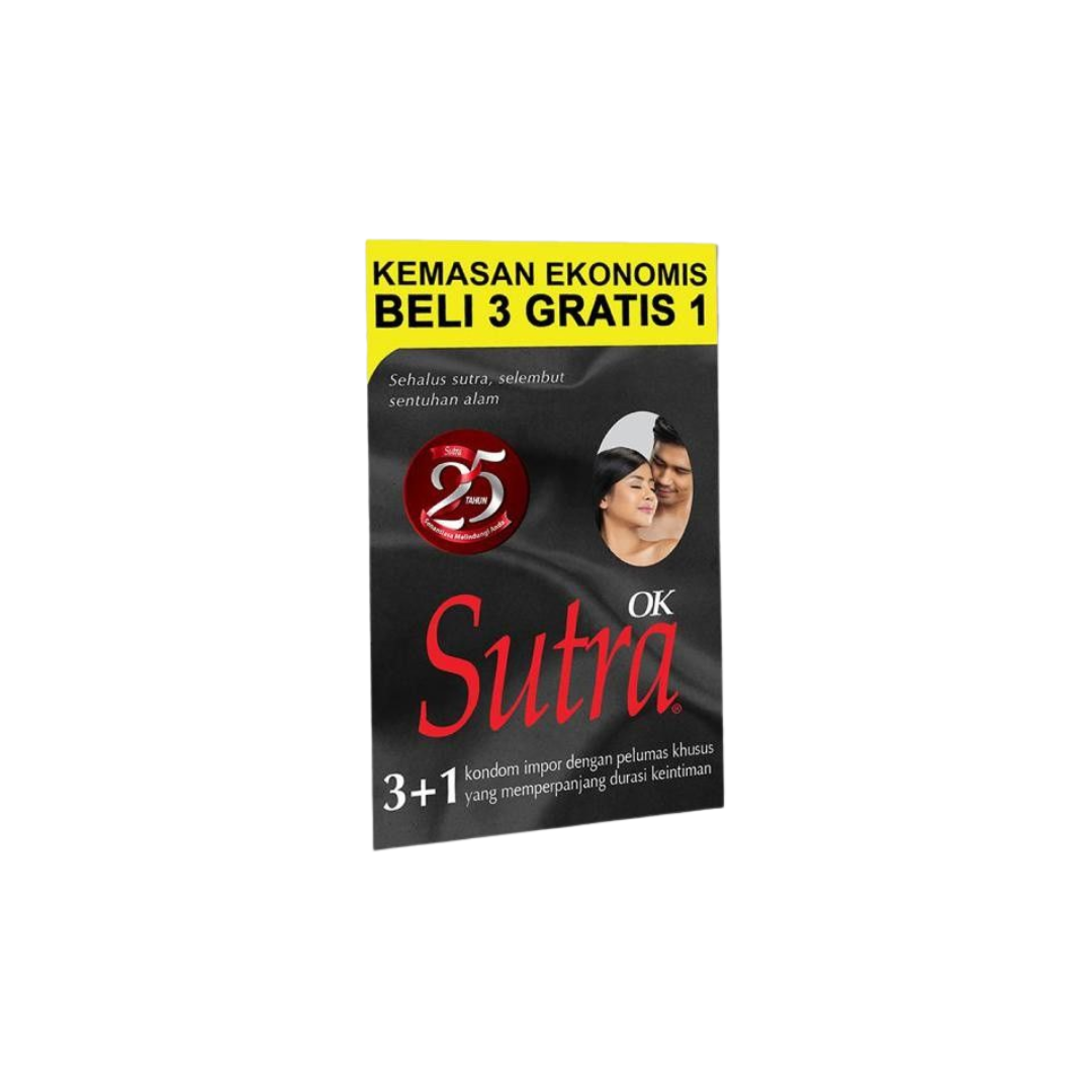 Sutra Kondom Ok – 3+1 Pcs