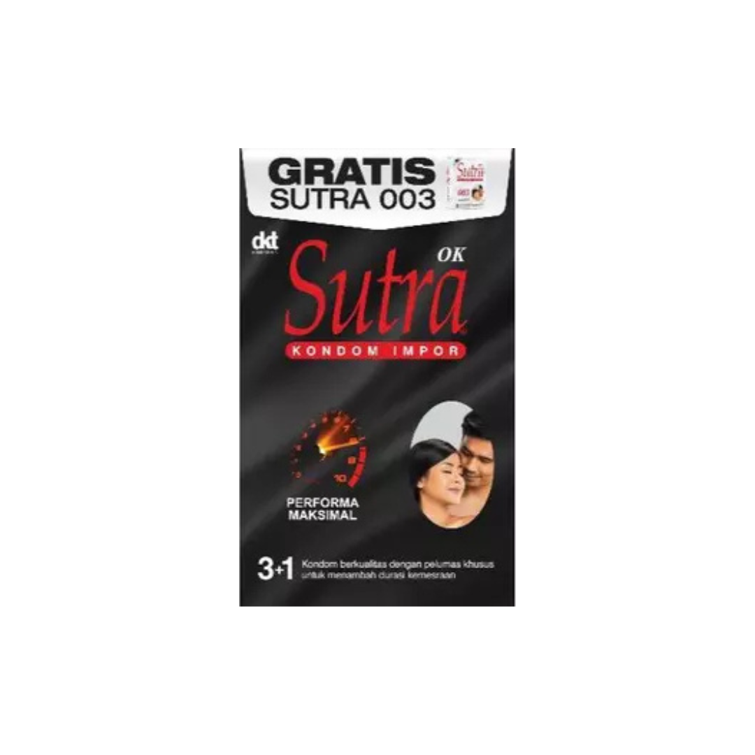 Sutra Kondom Ok – 3 Pcs + Sutra Kondom 003 - 1 Pcs