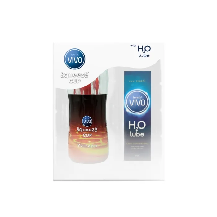 Vivo Squeeze Cup Volcano + Free H2o Lube - 60 gr