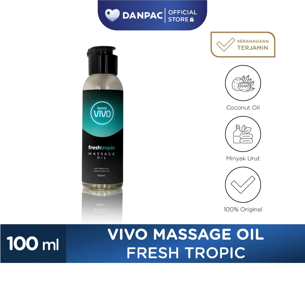 Vivo Massage Oil Fresh Tropic - 100 mL