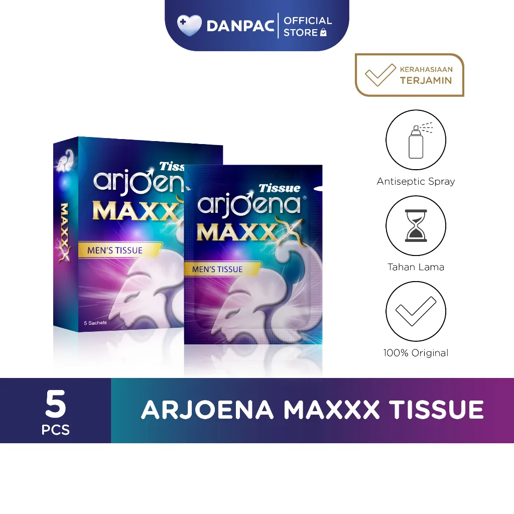Arjoena Maxxx Tissue - 6 Sachet