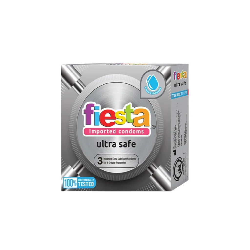 Fiesta Kondom Ultra Safe – 3 Pcs