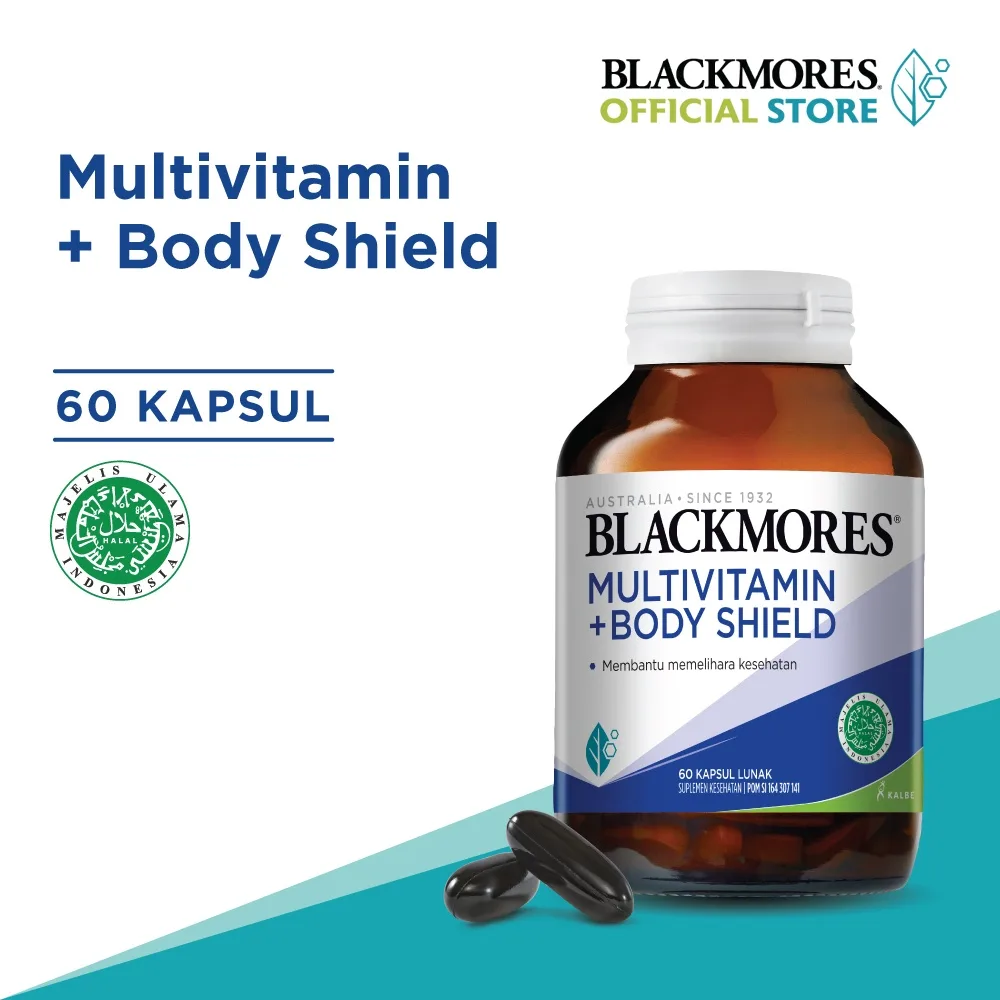 Blackmores Multivitamin + Body Shield - 60 Kapsul
