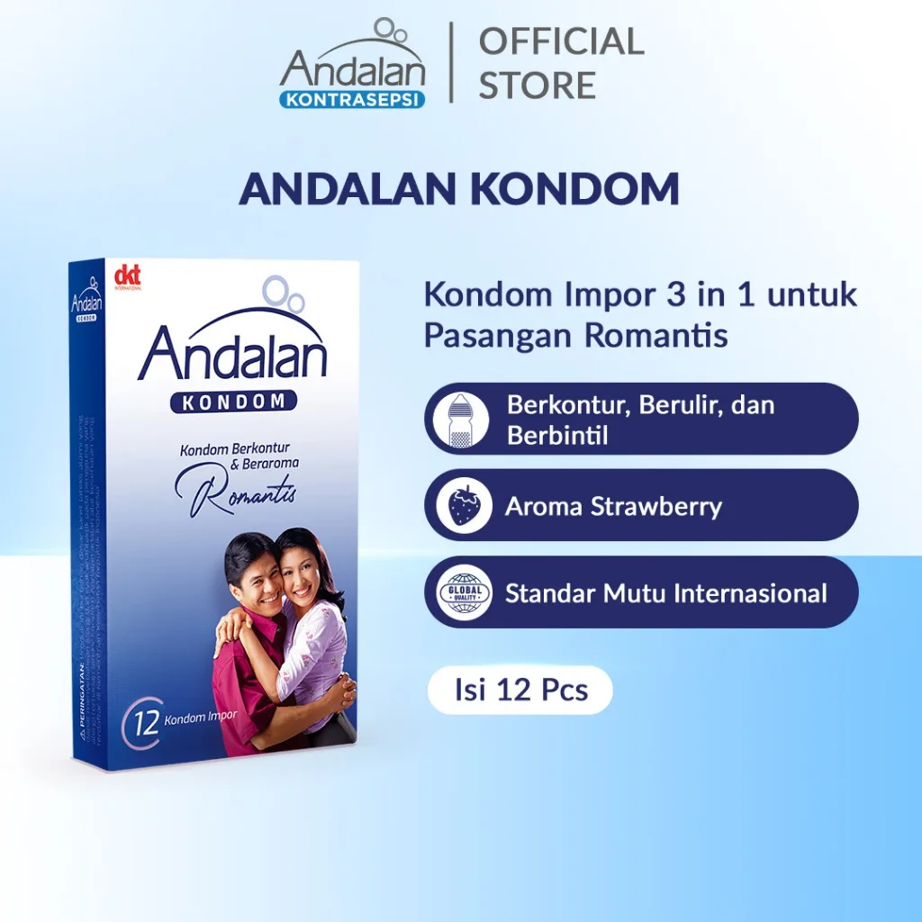Andalan Kondom - 12 Pcs