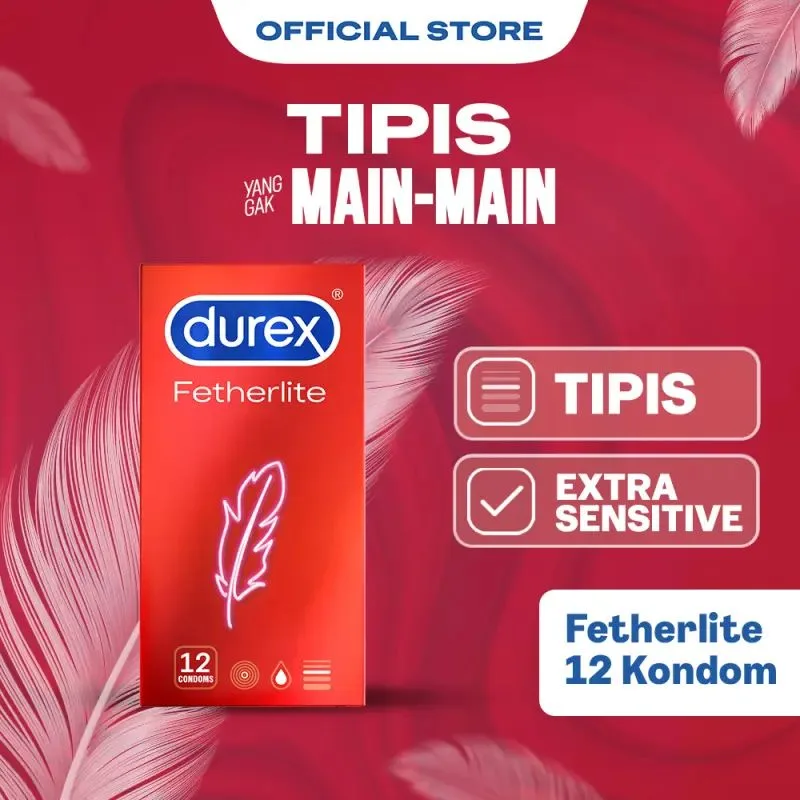 Durex Kondom Fetherlite - 12 Pcs