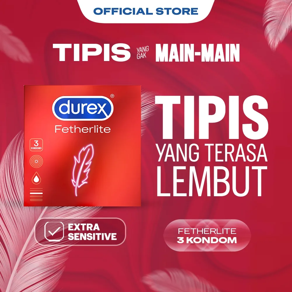 Durex Kondom Fetherlite - 3 Pcs