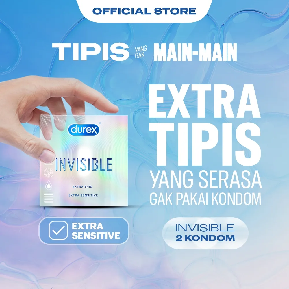 Durex Kondom Invisible - 2 Pcs